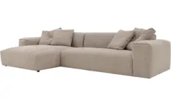 Goossens loungebank lago bruin stof - 8252191-{merk}-lago-bank-stof-bruin-01